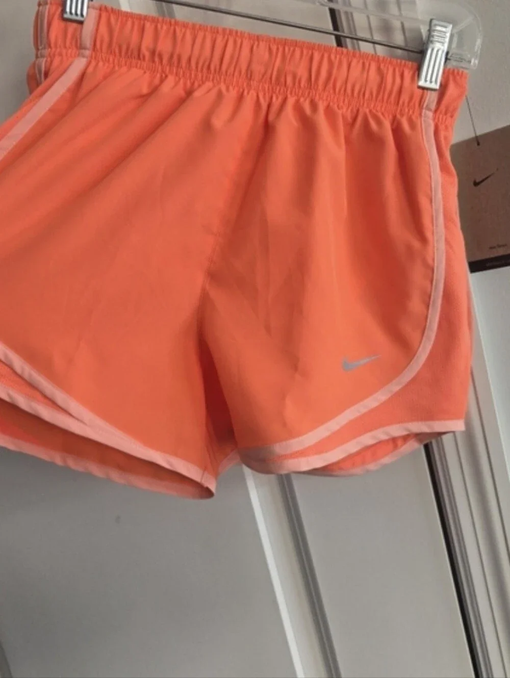 Nike Tempo Women's Dri-FIT Mid-Rise Brief-Lined Running Shorts.